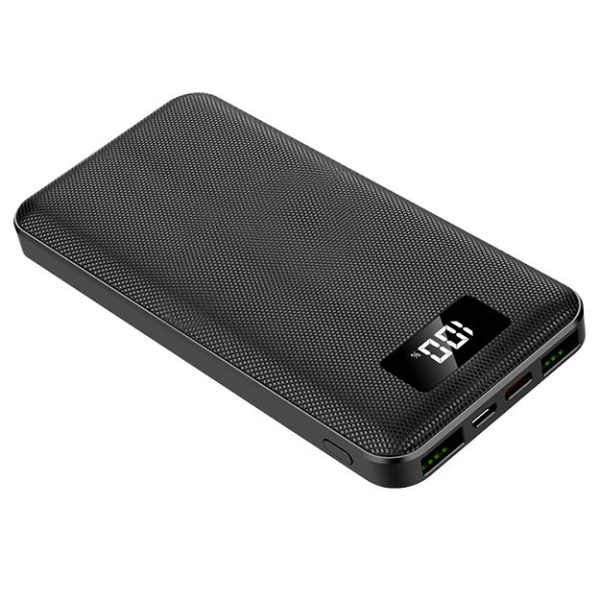 YP-12 PD+ QC 3.0 18W QuickCHARGEing10000mAh PowerBank (Led)
