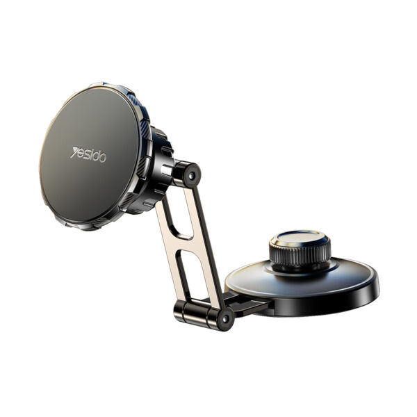 C198 360 Degree Rotation Stretchable Zinc Alloy Arms Suspension Screencar Mount Phone Holder