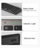 KB10 2.4G Wireless Connected Instrument Sensitive Keyboard For Computer