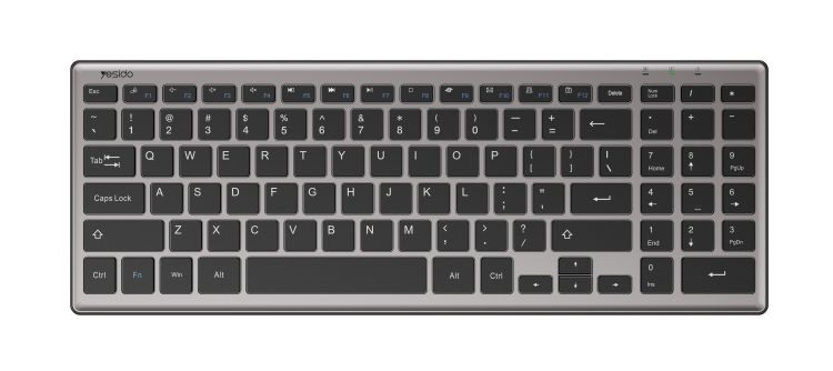 KB10 2.4G Wireless Connected Instrument Sensitive Keyboard For Computer