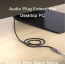 YAU26 YESIDO Audio Extended Cable 3.5mm AUX Audio Cable