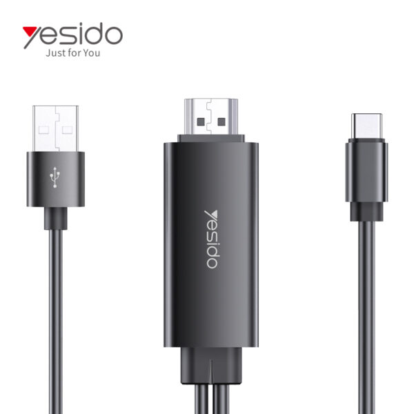 HM03 USB Charging 1080P 4K 30HZ Type-C To HDMI Cable Adapter