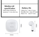 TWS09 Lightning Charging Bluetooth V5.1 HE-044A TWS Earphone