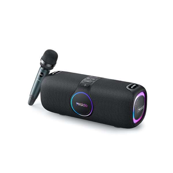 YSW21 RGB Light BT5.0 120W With UHF Microphone Powerful Wireless Speaker