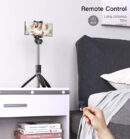 SF11 Flexible 5 Part Telescopic Triple Phone Holder Selfie Stick
