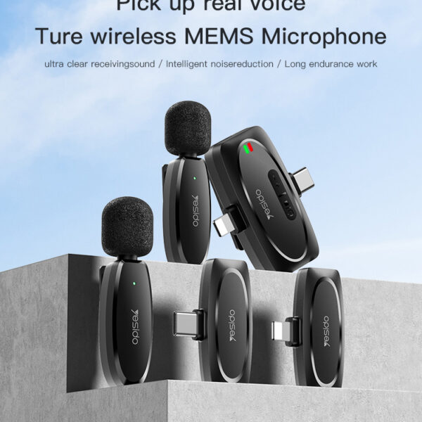 KR12 portable wireless transmission 360 pickup voice IP transmit port wireless MEMS Microphone