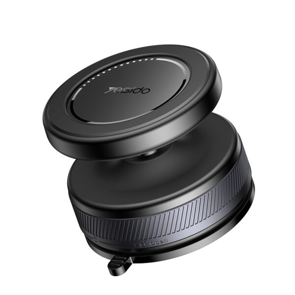 C227  360 Rotation Magnetic Vacuum Suction Cup Car Phone Holder Innovative Design for Mobile Phone
