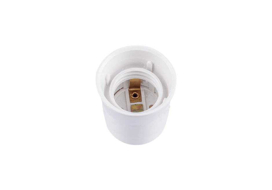 100-45_940x Lamp Holder E27 - body in white phenolic 4A - Image 1