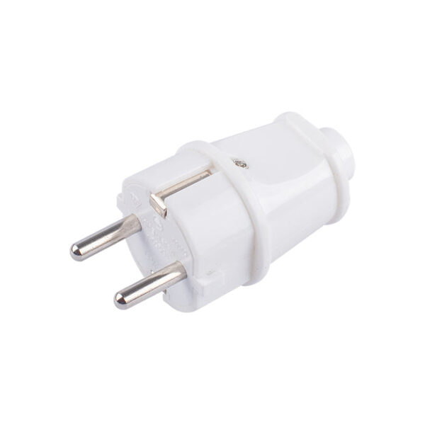 2X16A SCHUKO PLUG WITH SIDE EARTHING