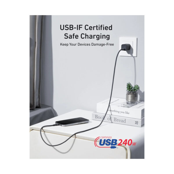 Anker USB-C to USB-C Braided Cable 240W 1.8m