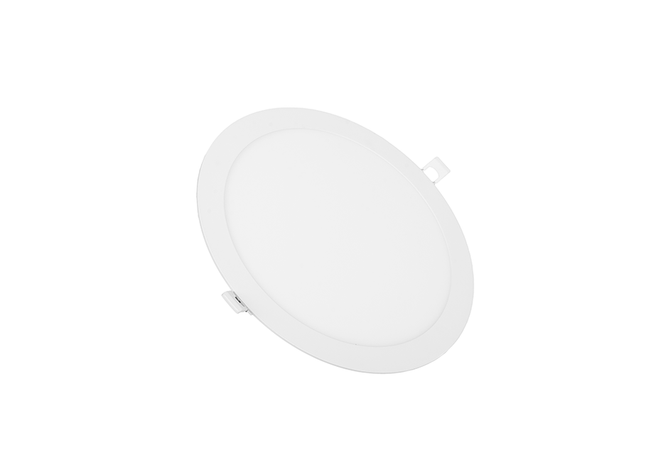 DOWNLIGHTROUND24W-PlasticBody_25060b50-b7b4-4b52-980d-0af37d133c4e_940x RECESSED ROUND LED DOWNLIGHT 24W Warm Light 3000 Kelvin - Image 1
