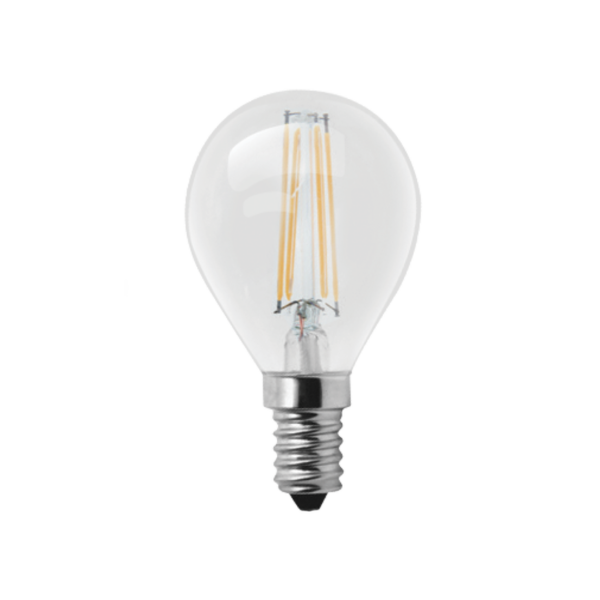 Filament LED Miniglobe 4.5W Warm Light 3000 Kelvin E14