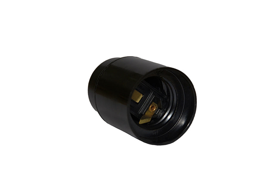 Lamp-holder-E27-L_940x Lamp Holder E27 - body in black phenolic 4A - Image 1