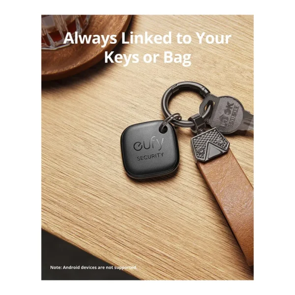 Anker Eufy Smart Track Link Bluetooth Item Finder and Key Finder | Apple Find My (iOS Only)