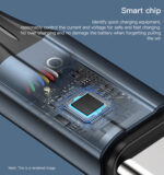 CA96 1.2M 60W (20V/3A) Nylon Braided Fast Charging Type-C to Type-C Data Cable - Image 17