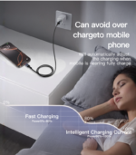 CA183 2M PD60W Fast Charging Type-C To Type-C 48-Strand Braided Cable Power LED Light Data Cable - Image 11