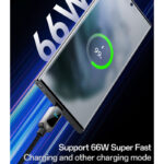 CA128C USB To TC 66W Fast Charging Zinc Alloy Suppport Tablet Charging LED Power Display Data Cable - Image 4