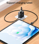 CA128C USB To TC 66W Fast Charging Zinc Alloy Suppport Tablet Charging LED Power Display Data Cable - Image 11