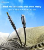 YAU42 Aluminum Alloy Built-in High-performance Type-C to 3.5MM AUX HD Call Audio Cable - Image 6