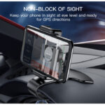 C103 Navigation Silicone Clip Hone Accessories Phone Holder | Dashboard Car Mobile Phone Mount - Image 2