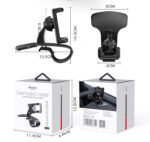 C103 Navigation Silicone Clip Hone Accessories Phone Holder | Dashboard Car Mobile Phone Mount - Image 8