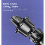 C187 Self-Aligning Coil Car Charger | Mobile Phone Holder | Qi 15W Wireless Fast Charging Car Holder - Image 4