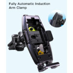 C189 15W Fast Charge|Smart Coil Sense Car Wireless Charger Phone Holder|Adjustable Air Vent Holder - Image 3