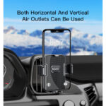 C136 Angle Rotation Cellphone Air Outlet Clip Mount Bracket Car Phone Holder For Air Vent - Image 3