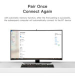 YAU34 Mini USB Bluetooth Adapter Receiver Wireless Mini USB Bluetooth 5.1 Receiver For Computer - Image 12