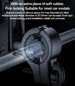 C331 Yesido 360 Degree Universal Ball Adjustment Mechanical Locking Stable Bicycle Phone Holder - Image 10