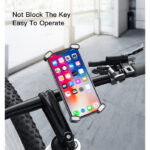 C191 Adjustable Phone Holder | Universal Motorcycle Bicycle Handlebar Mount Clip GPS Phone Holder - Image 4