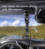 C194 Car Phone Mount | Sun Visor Phone Holder for Car|Universal Clip 360 Adjustable Cellphone Stand - Image 9