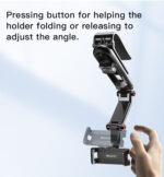 C194 Car Phone Mount | Sun Visor Phone Holder for Car|Universal Clip 360 Adjustable Cellphone Stand - Image 12