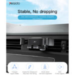 C166 High Quality Universal Adjustable Gravity Sensor Magnetic Suction Car Air Vent Phone Holder - Image 2