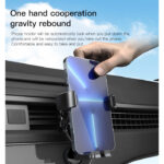 C166 High Quality Universal Adjustable Gravity Sensor Magnetic Suction Car Air Vent Phone Holder - Image 3