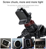 C166 High Quality Universal Adjustable Gravity Sensor Magnetic Suction Car Air Vent Phone Holder - Image 13