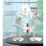 C70 Universal Fold Flexible Adjustable Telescopic Phone Holder | Table Phone Holder - Image 4