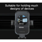 C118 Suction Cup 15w Qi Wireless Charger Holder | Mount Factory|Custom Car Holder Wireless Charging - Image 4