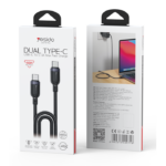 CA192 2M PD 60W Fast Charging Type-C To Type-C Max With 480Mbps Data Transfer Braided Data Cable - Image 5