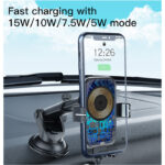 C118 Suction Cup 15w Qi Wireless Charger Holder | Mount Factory|Custom Car Holder Wireless Charging - Image 5