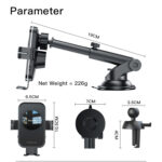 C118 Suction Cup 15w Qi Wireless Charger Holder | Mount Factory|Custom Car Holder Wireless Charging - Image 8