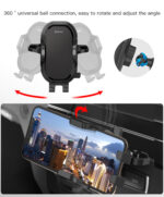 C84 Factory Custom Universal Gps Car Smartphone Mount Adjustable Cell Phone Holder For Car Cd Slot - Image 12