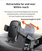 New Product Suction Cup Flexible Adjustment Long Arm Phone Holder | Universal Dashboard Car Holder - Image 9