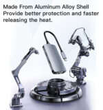 HB15 Usb Type C Hub 6 In 1 Usb Hub Multi Function Adapter Docking Station for Type C Windows Laptops - Image 10