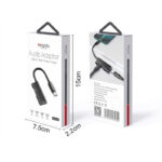 YAU23 2 In 1 Mobile Phone Jack Audio Splitter Converter Adapter Type-C To 3.5Mm Audio Adapter - Image 5