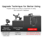 C99 Universal 360 Rotating Flexible Dashboard Truck Mobile Phone Holder For Car - Image 3