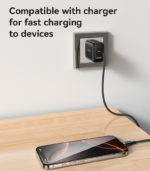CA192 2M PD 60W Fast Charging Type-C To Type-C Max With 480Mbps Data Transfer Braided Data Cable - Image 13