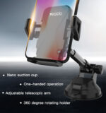 C40 360 Rotating Adjustable Suction Cup Phone Holder Universal Car Phone Holder - Image 8