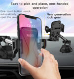 C40 360 Rotating Adjustable Suction Cup Phone Holder Universal Car Phone Holder - Image 10