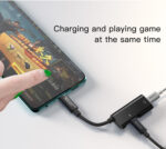 YAU23 2 In 1 Mobile Phone Jack Audio Splitter Converter Adapter Type-C To 3.5Mm Audio Adapter - Image 9